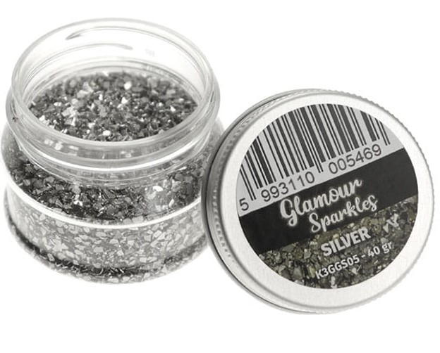 Glamour Sparkles Silver 40g