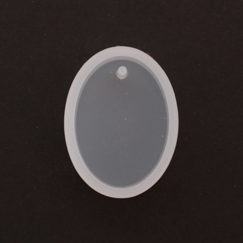 Silikónová forma Oval 2,2 x 2,9 x 0,8 cm