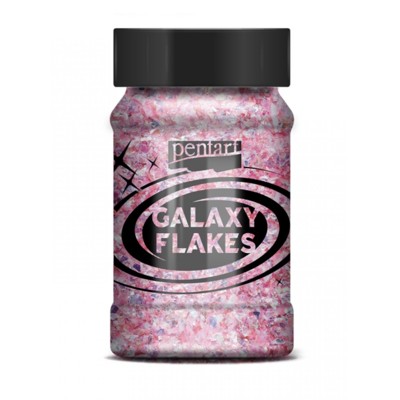 Galaxy flakes 100ml - Iris ružová
