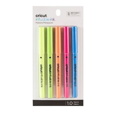 Markery Neon Infusible Ink pre Cricut Maker a Expore - 5ks