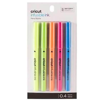 Perá Neon Infusible Ink pre Cricut Maker a Expore - 5ks