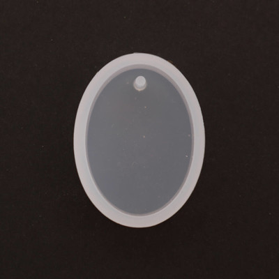 Silikónová forma Oval 2,2 x 2,9 x 0,8 cm