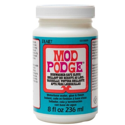Mod Podge - Transparentný lak vhodný do umývačky riadu 236ml