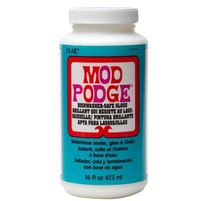 Mod Podge - Transparentný lak vhodný do umývačky riadu 473ml 