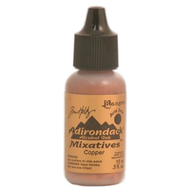 Ranger metalický mixatív  pre alkoholový atrament - Copper 15ml