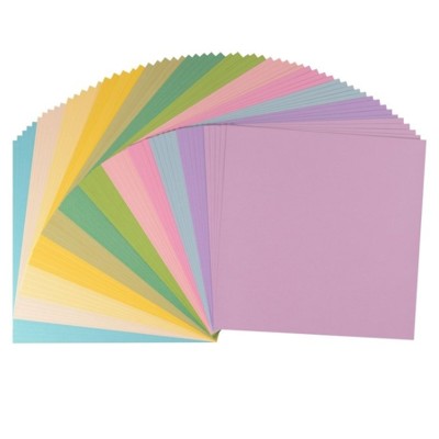 Farebný kartónový papier - 30,50 x 30,50 cm