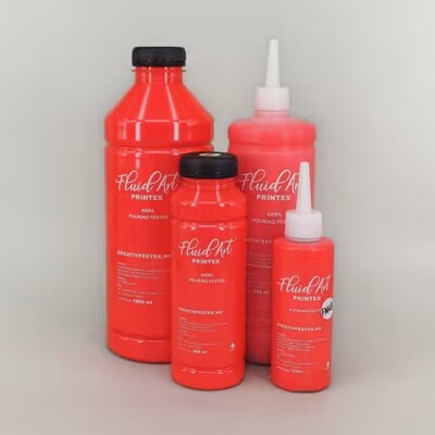 Printex Fluid Art 300 ml - Pearl coral red FM48