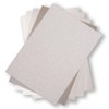 Sizzix strieborný kartónový papier 50ks, veľkosť 29,2 x 20,3 cm